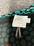 HD in Paris 100% Polyester Hearts Teal Cocktail Dress Size 4 - photo 6