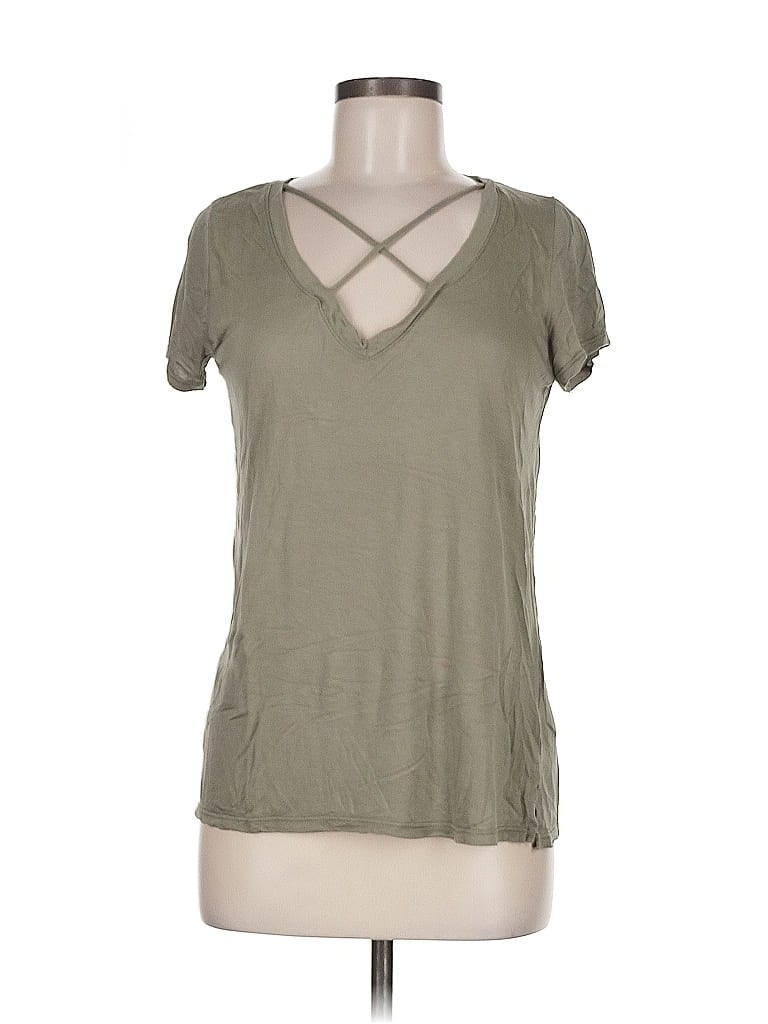 Pre-owned Project Social T Loves Urban Outfitters Short Sleeve T-shirt In Green