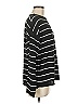 Unbranded 100% Acrylic Stripes Black Pullover Sweater Size M - photo 4