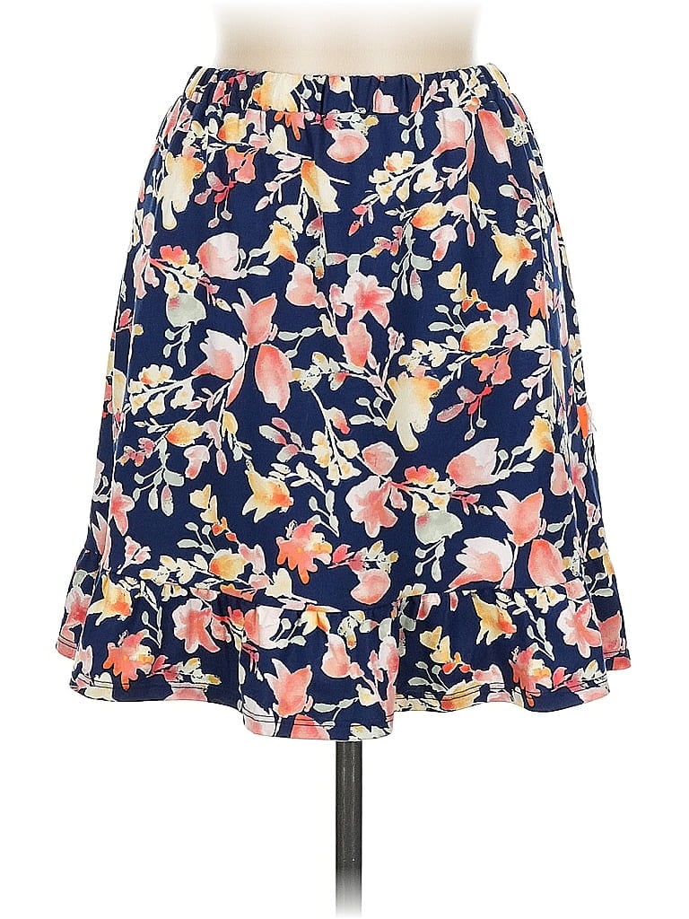 Pre-owned Everly Casual Skirt In Blue