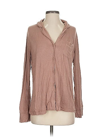 SKIMS Long Sleeve Blouse (view 1)