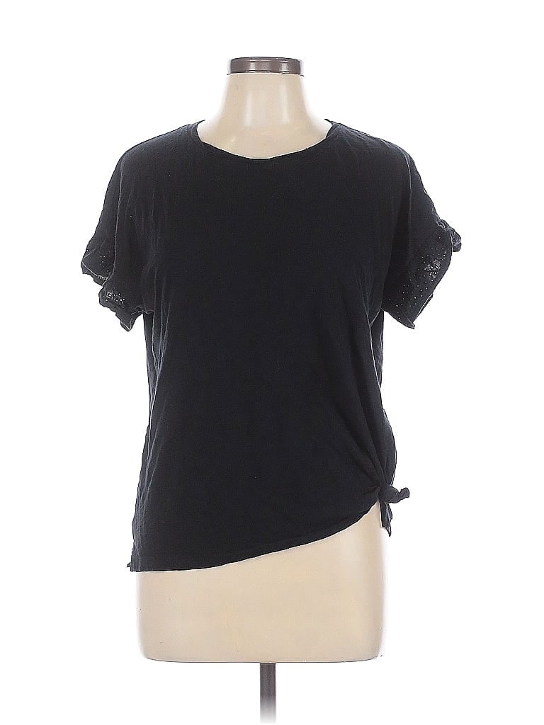 Pre-owned Old Navy Short Sleeve T-shirt In Black