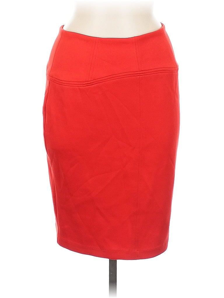Arden B. Solid Red Formal Skirt Size M - photo 1