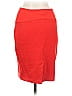 Arden B. Solid Red Formal Skirt Size M - photo 2