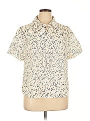 Allegra K Short Sleeve Blouse