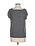 Talbots Gray Short Sleeve Top Size S - photo 1