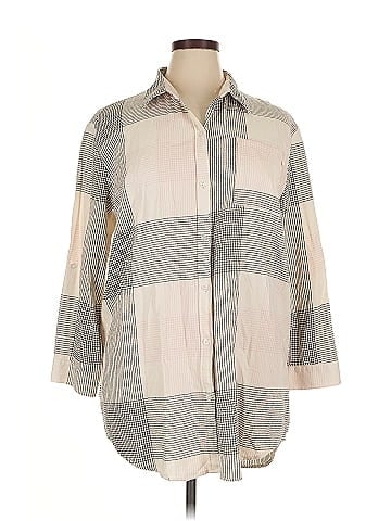 Agnes & Dora 3/4 Sleeve Button-Down Shirt (view 1)