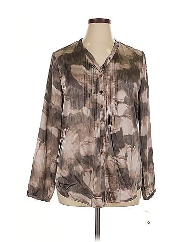 Adrianna Papell Long Sleeve Blouse (view 1)