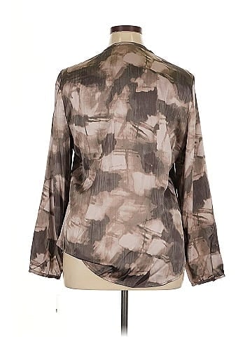 Adrianna Papell Long Sleeve Blouse (view 2)