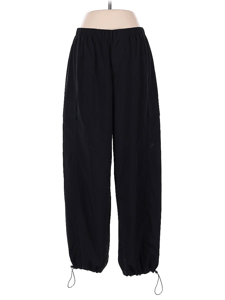 Pre-owned Victoria's Secret Pink Casual Pants In Black