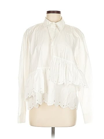 McQ Alexander McQueen Long Sleeve Blouse (view 1)