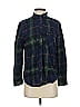 BDG 100% Cotton Plaid Green Long Sleeve Button-Down Shirt Size S - photo 1