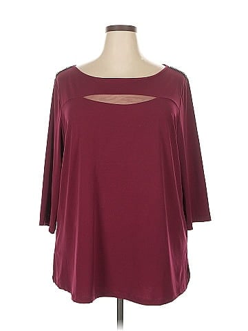 Susan Graver 3/4 Sleeve T-Shirt (view 1)