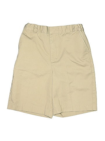 Classroom School Uniforms Khaki Shorts (view 1)