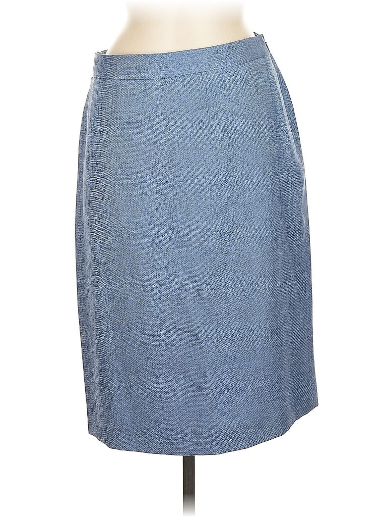 Pre-owned Unbranded Denim Skirt In Blue