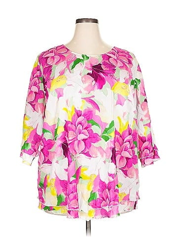Soft Surroundings 3/4 Sleeve Blouse (view 1)