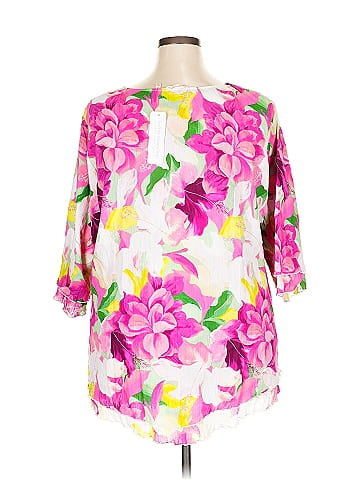 Soft Surroundings 3/4 Sleeve Blouse (view 2)