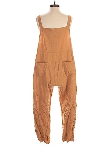 Fashion Brown Jumpsuit Size M
