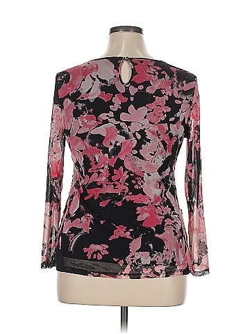 INC International Concepts Long Sleeve Blouse (view 2)
