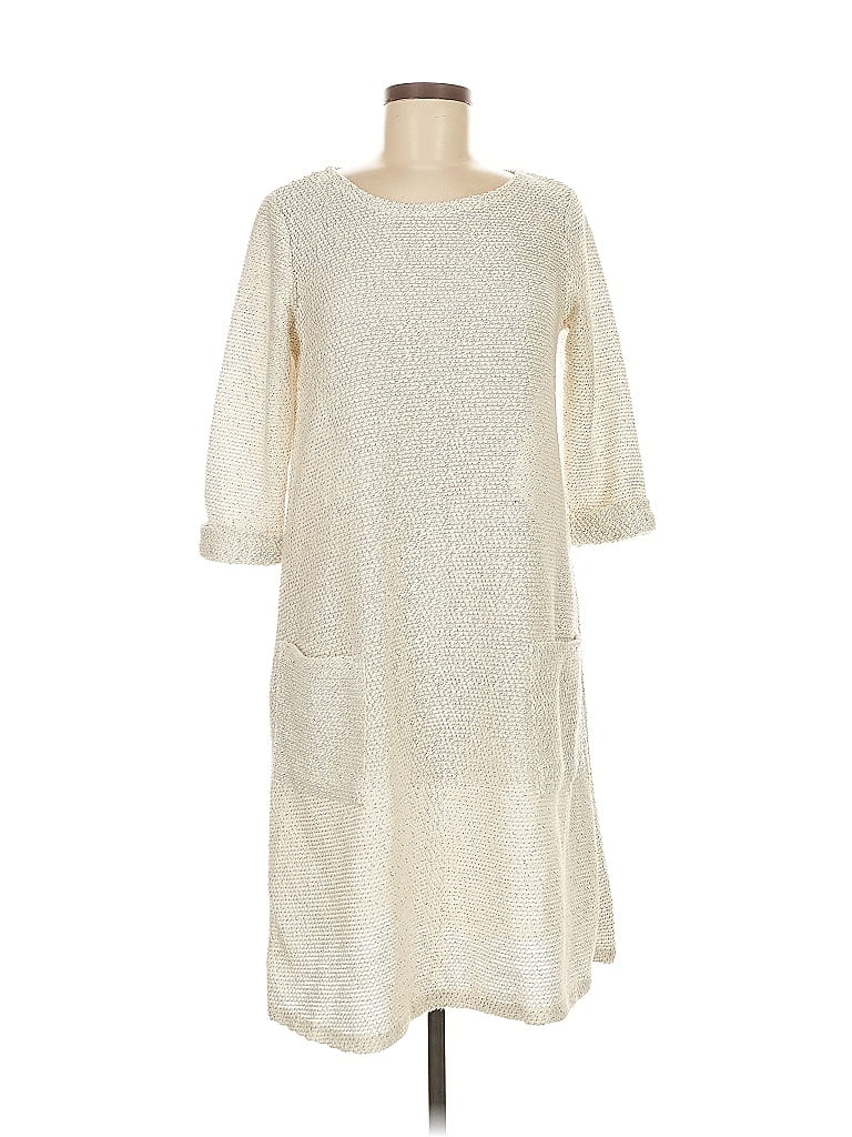 Pre-owned Robert Louis Casual Dress In White