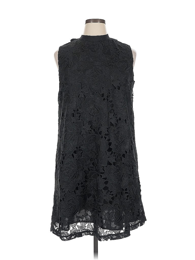 Pre-owned Halogen Cocktail Dress In Black