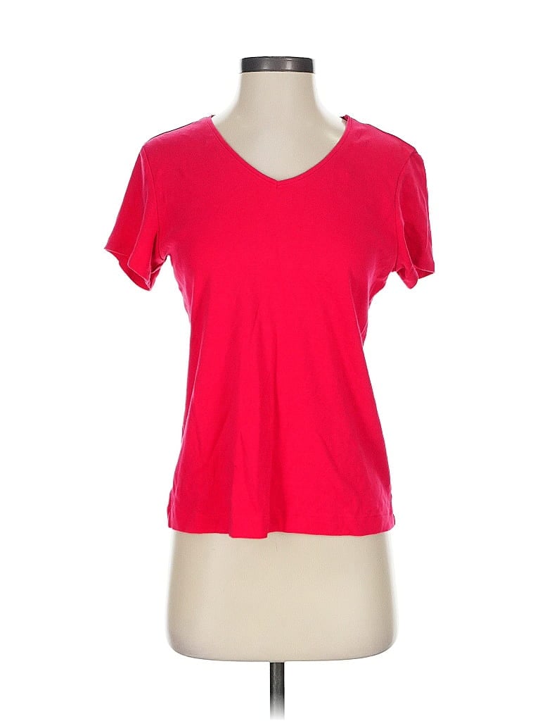 Click to view more detailed imagery on our partner's website Pre-owned Additions By Chico's Short Sleeve T-shirt In Red