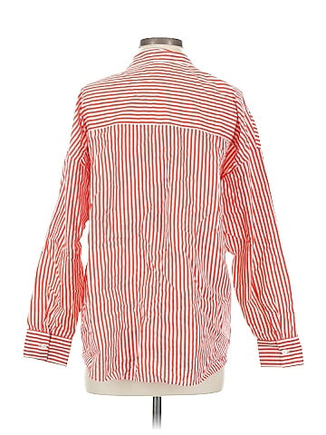 Monki 3/4 Sleeve Button-Down Shirt (view 2)