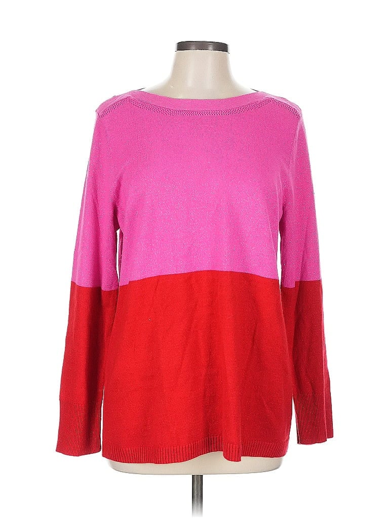 Pre-owned Apt. 9 Pullover Sweater In Pink