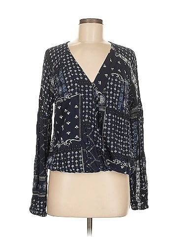 Scoop Long Sleeve Blouse (view 1)