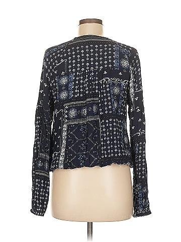 Scoop Long Sleeve Blouse (view 2)