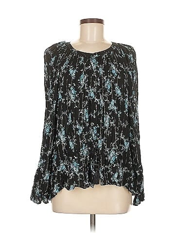 Scoop Long Sleeve Blouse (view 1)