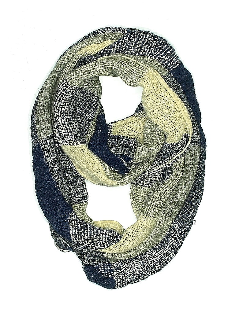 Pre-owned Assorted Brands Scarf In Blue