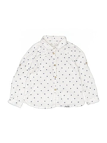 Zara Baby Long Sleeve Button-Down Shirt (view 1)