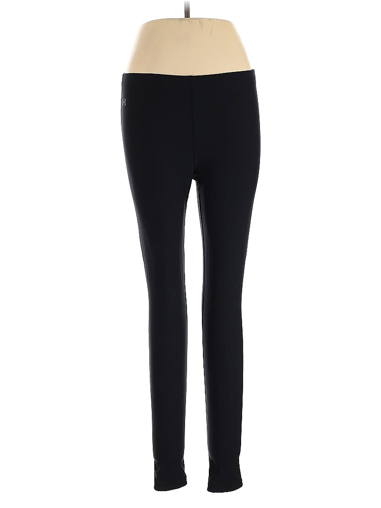 Pre-owned Under Armour Active Pants In Black