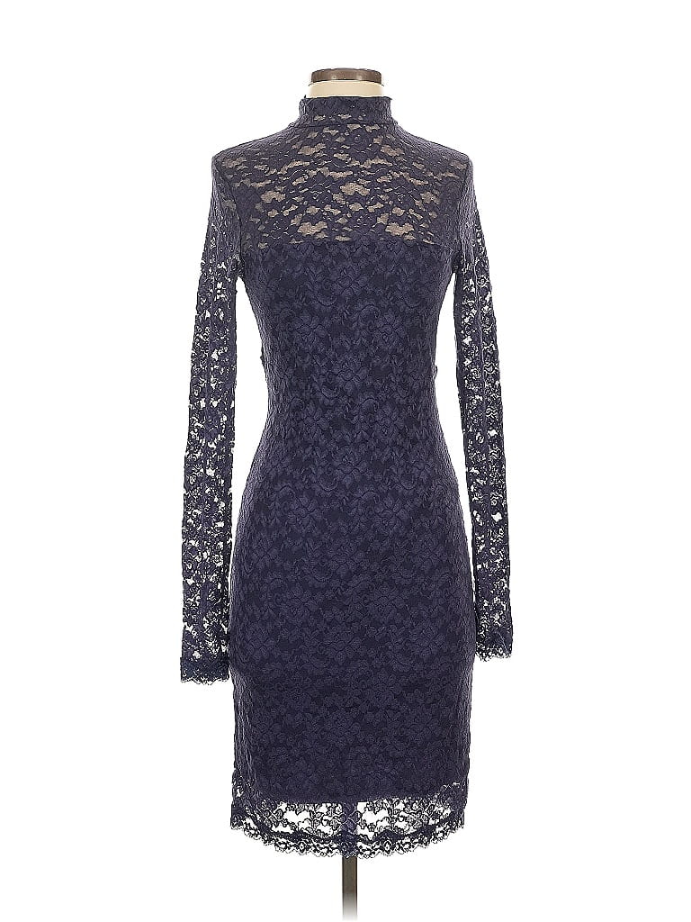 Moda International Blue Cocktail Dress Size S - photo 1