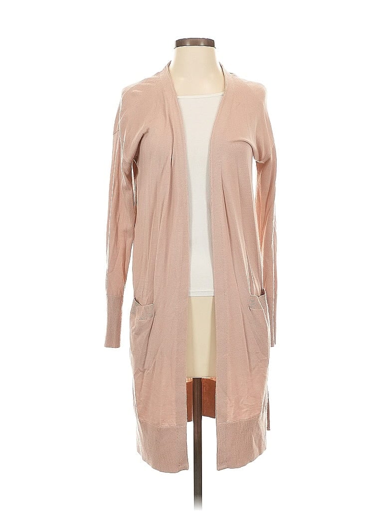 Pre-owned Halogen Cardigan Sweater In Brown