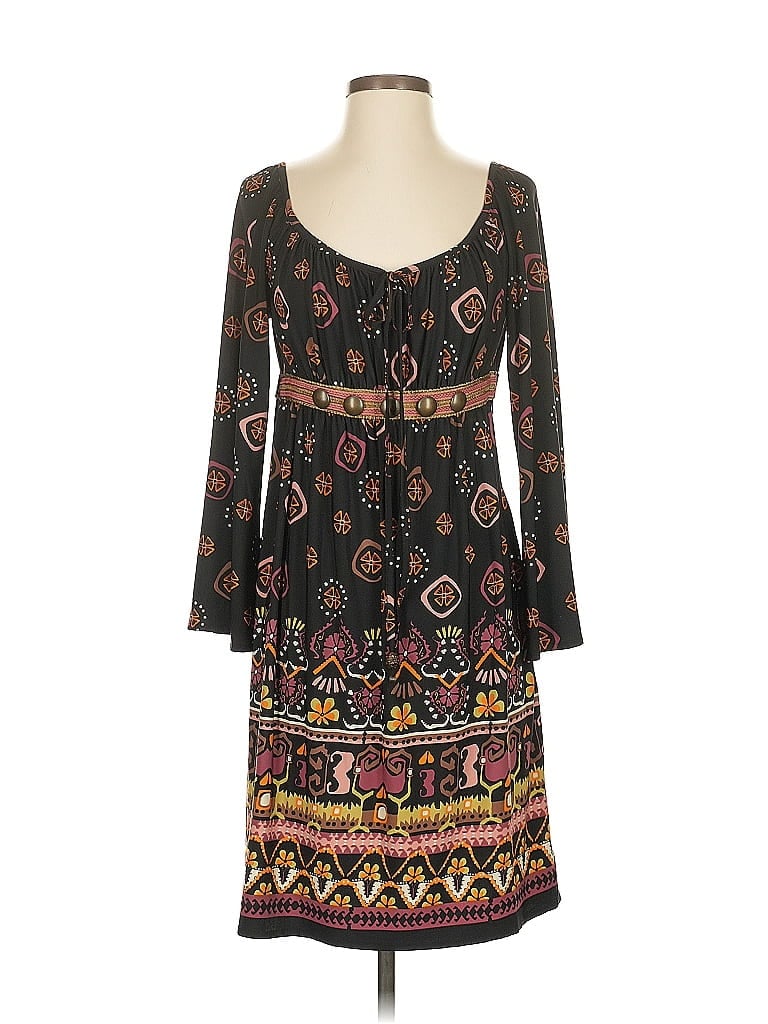 Pre-owned Muse Casual Dress In Black