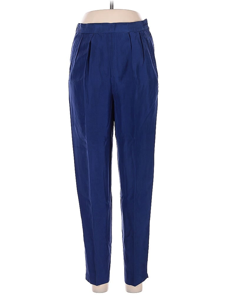 ADRIENNE VITTADINI Pre-owned Silk Pants In Blue