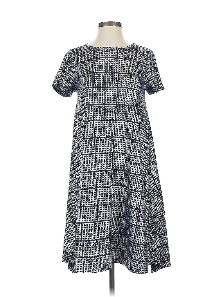Pre-owned Lularoe Casual Dress In Gray