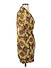 Arden B. Paisley Brown Cocktail Dress Size XS - photo 3