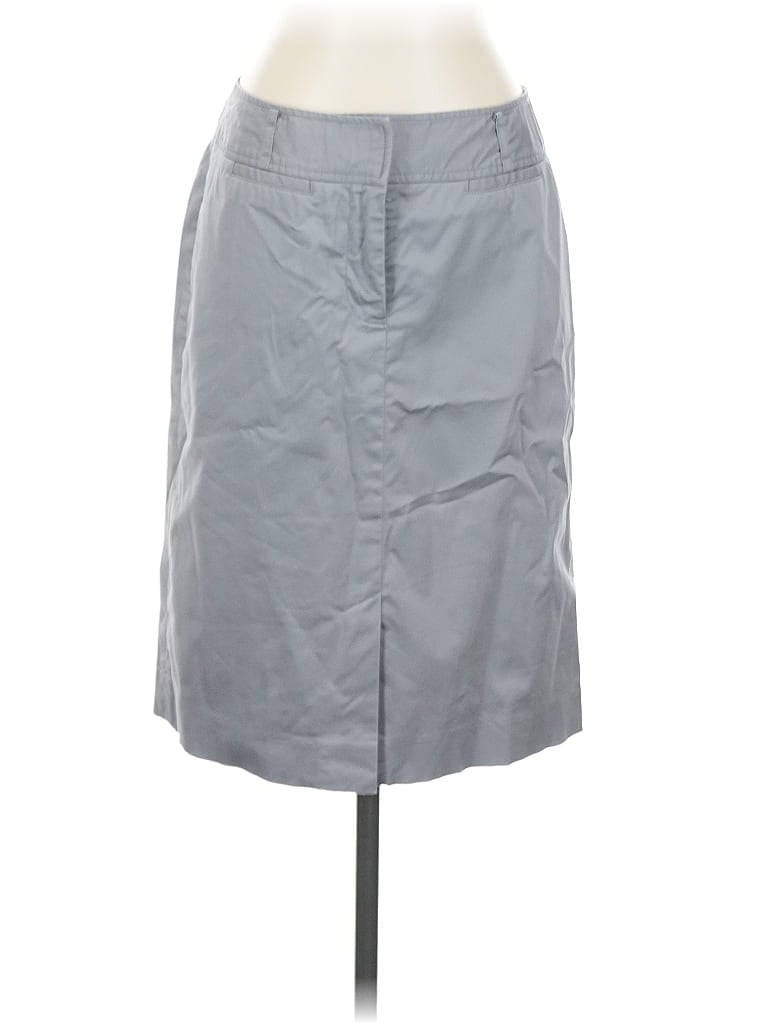 Pre-owned Ann Taylor Loft Formal Skirt In Gray