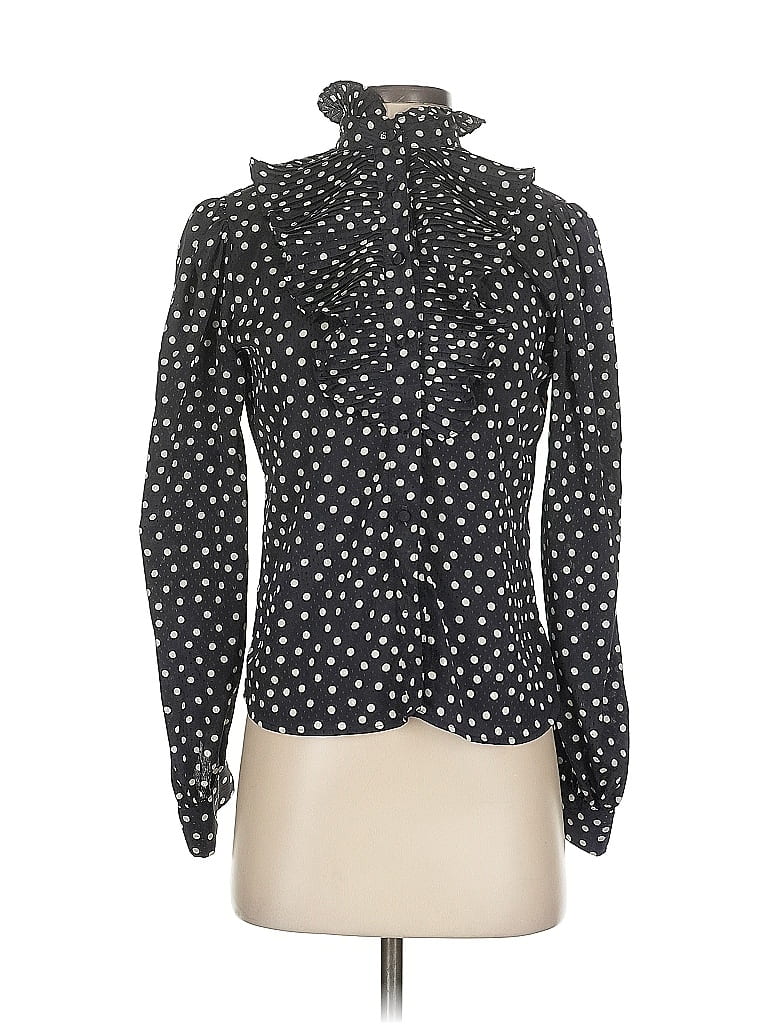 ASSORTED BRANDS Pre-owned Long Sleeve Blouse In Black