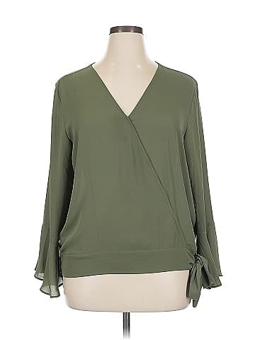 Ann Taylor LOFT Outlet Long Sleeve Blouse (view 1)
