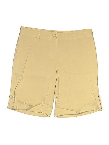 Theory Khaki Shorts (view 1)