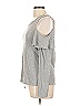 MICHAEL Michael Kors Solid Gray Long Sleeve Top Size L - photo 5