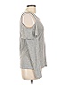 MICHAEL Michael Kors Solid Gray Long Sleeve Top Size L - photo 4