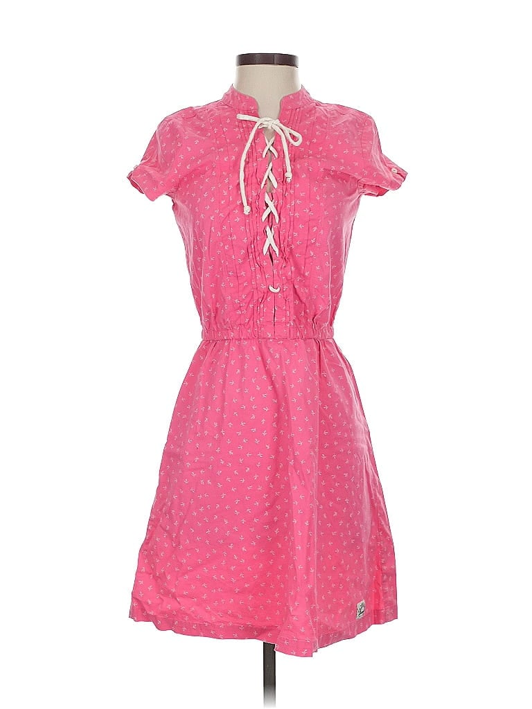 Pre-owned U.s. Polo Assn Casual Dress In Pink