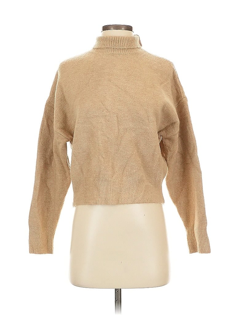 Click to view more detailed imagery on our partner's website Pre-owned Zara Turtleneck Sweater In Brown