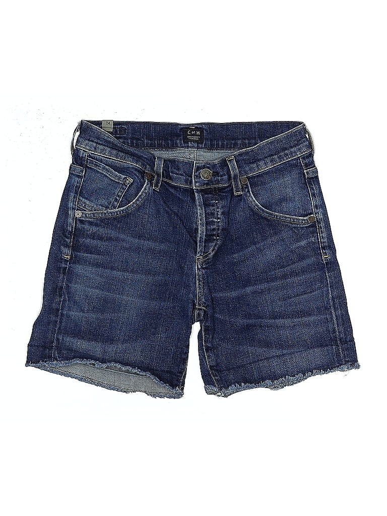 Pre-owned Citizen Of Humanity Denim Shorts In Blue