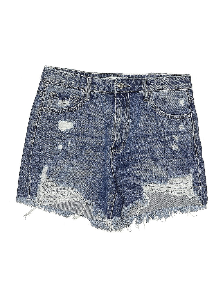 Vervet 100% Cotton Blue Denim Shorts Size L - photo 1